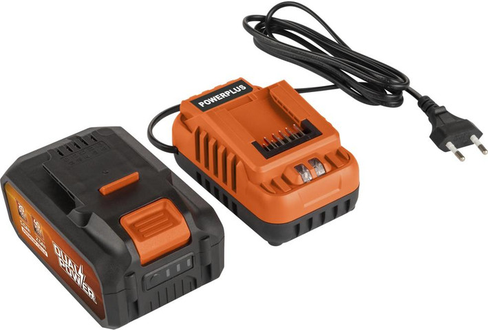 סוללה ומטען 2X20V  2.5/5.0AH